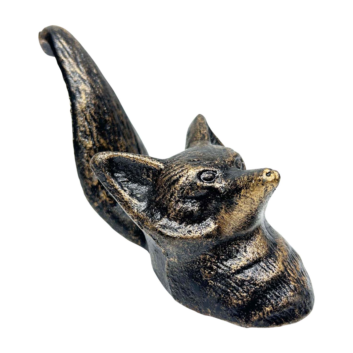 Cast Iron Fox Coat Hook - 6" Tall - Image 2