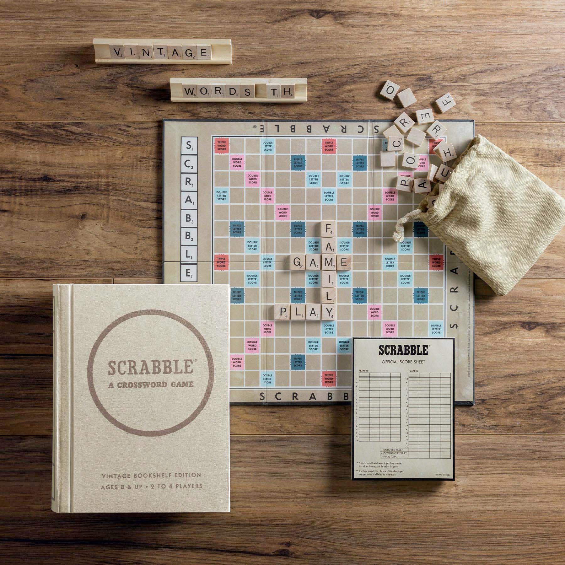 Scrabble Vintage Book Game - Image 2