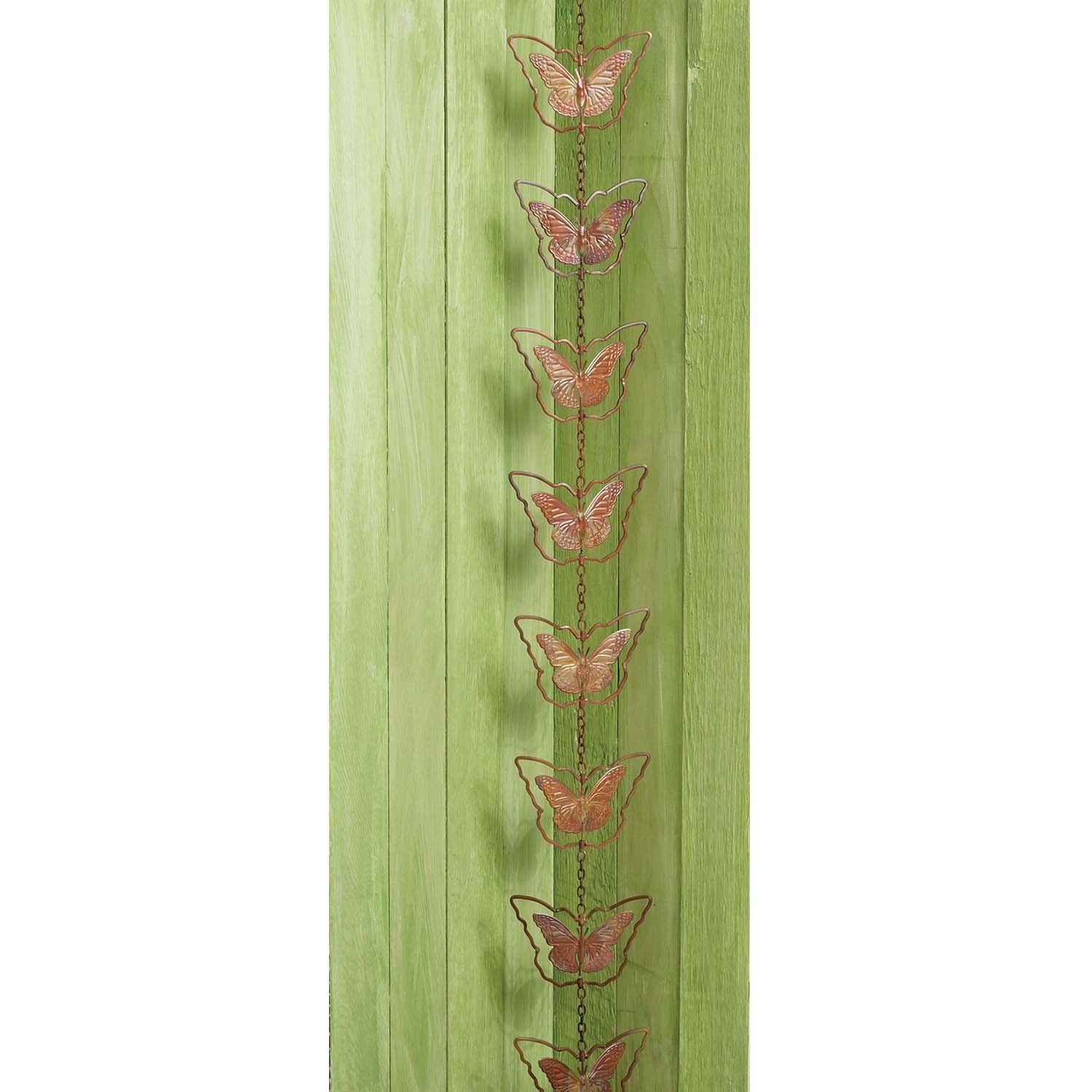 Mystic Butterfly Rain Chain - 96" Long - Image 2