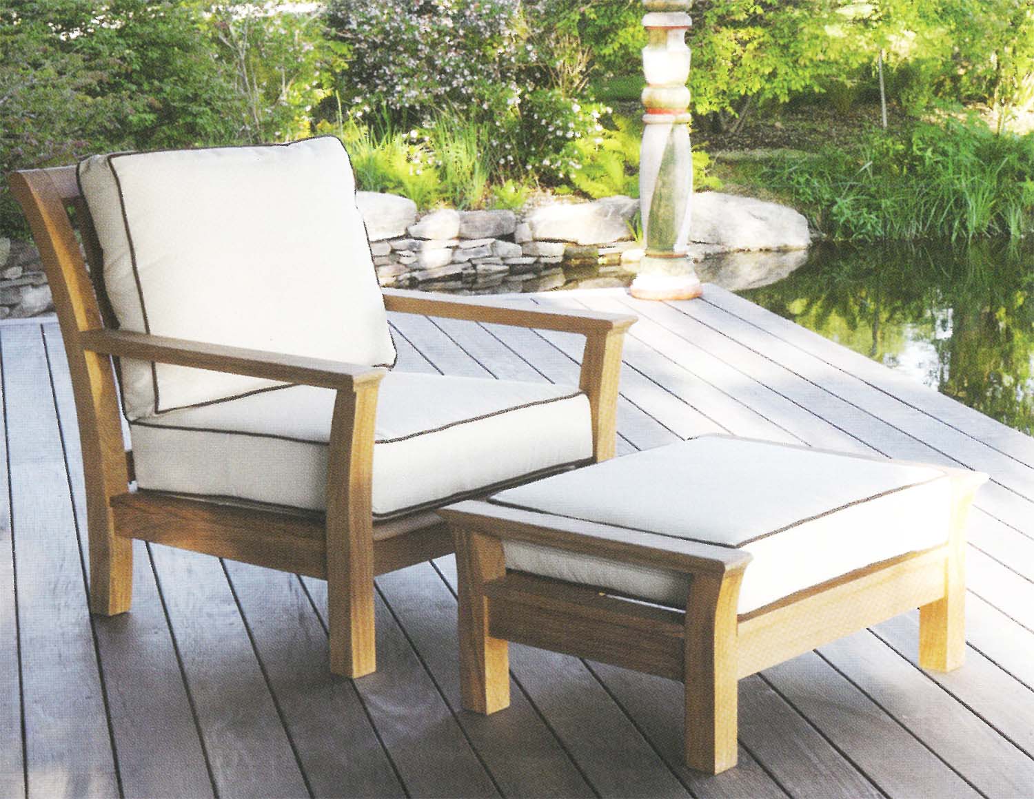 Chelsea Deep Seating Ottoman - Image 2