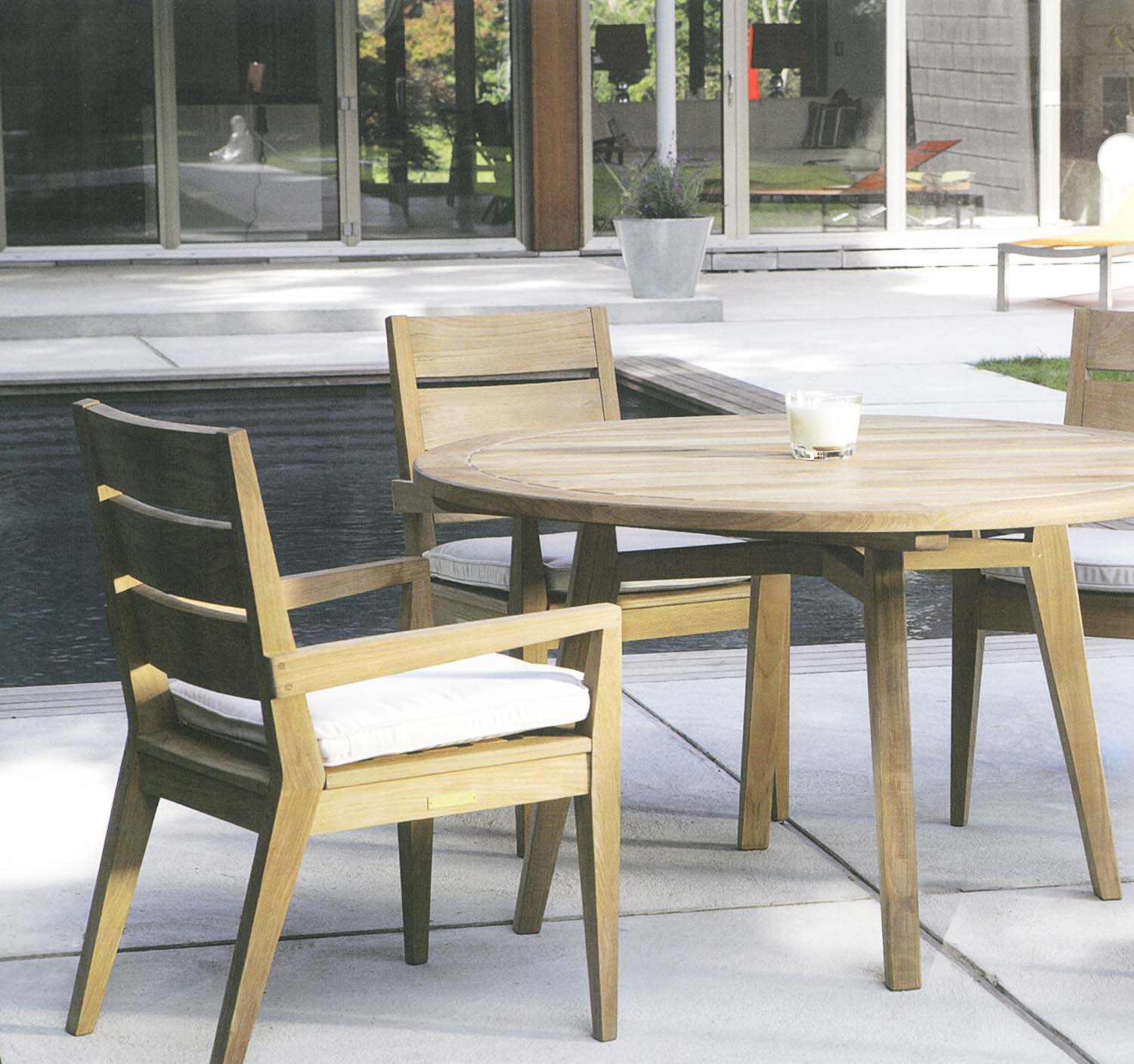 Algarve Pair of Dining Side Chairs - Image 2