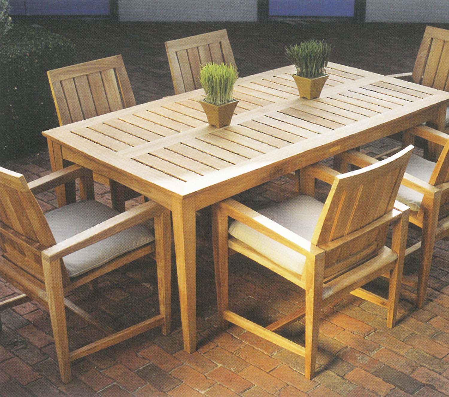 Amalfi Rectangle Dining Table - 73" x 38" - Image 2