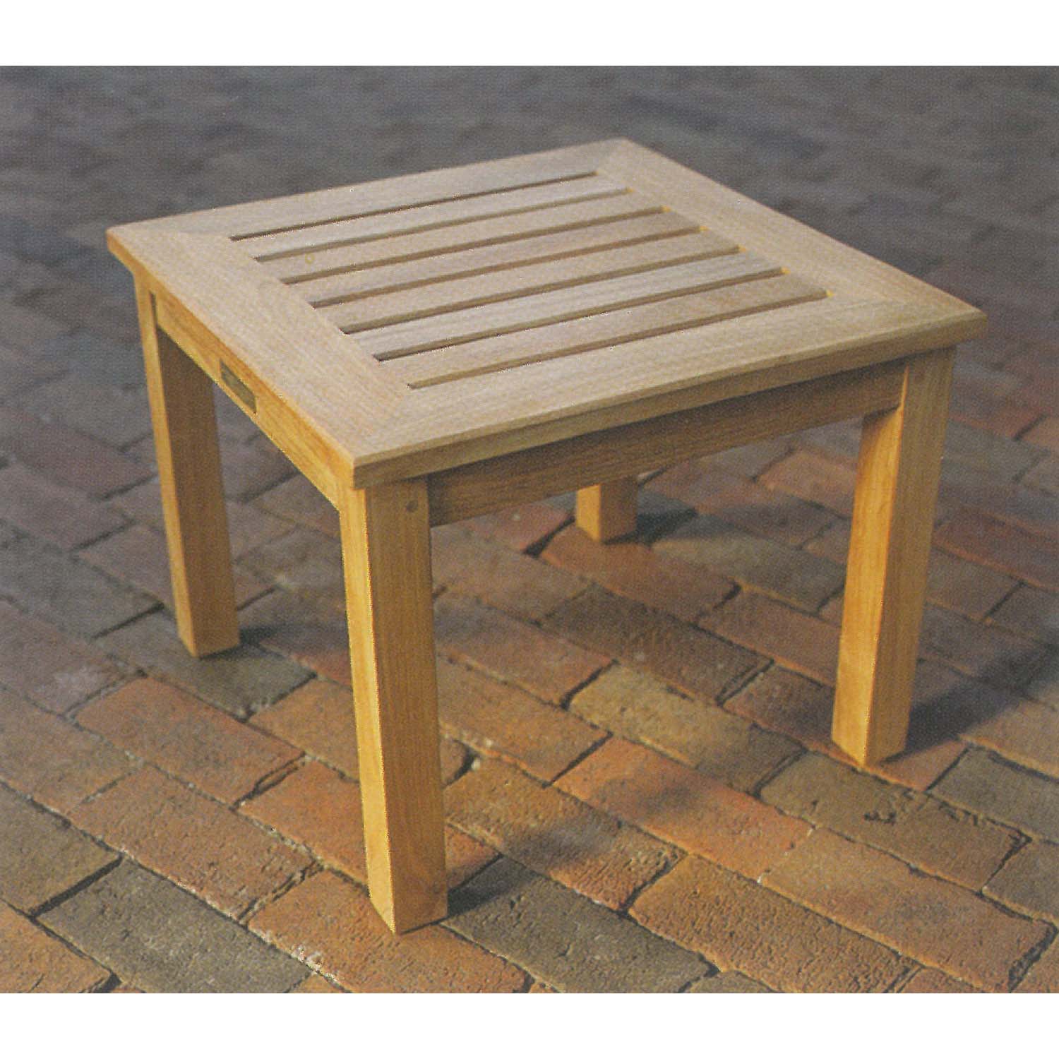 Classic Square Side Table -  (15" H) x 20" - Image 2