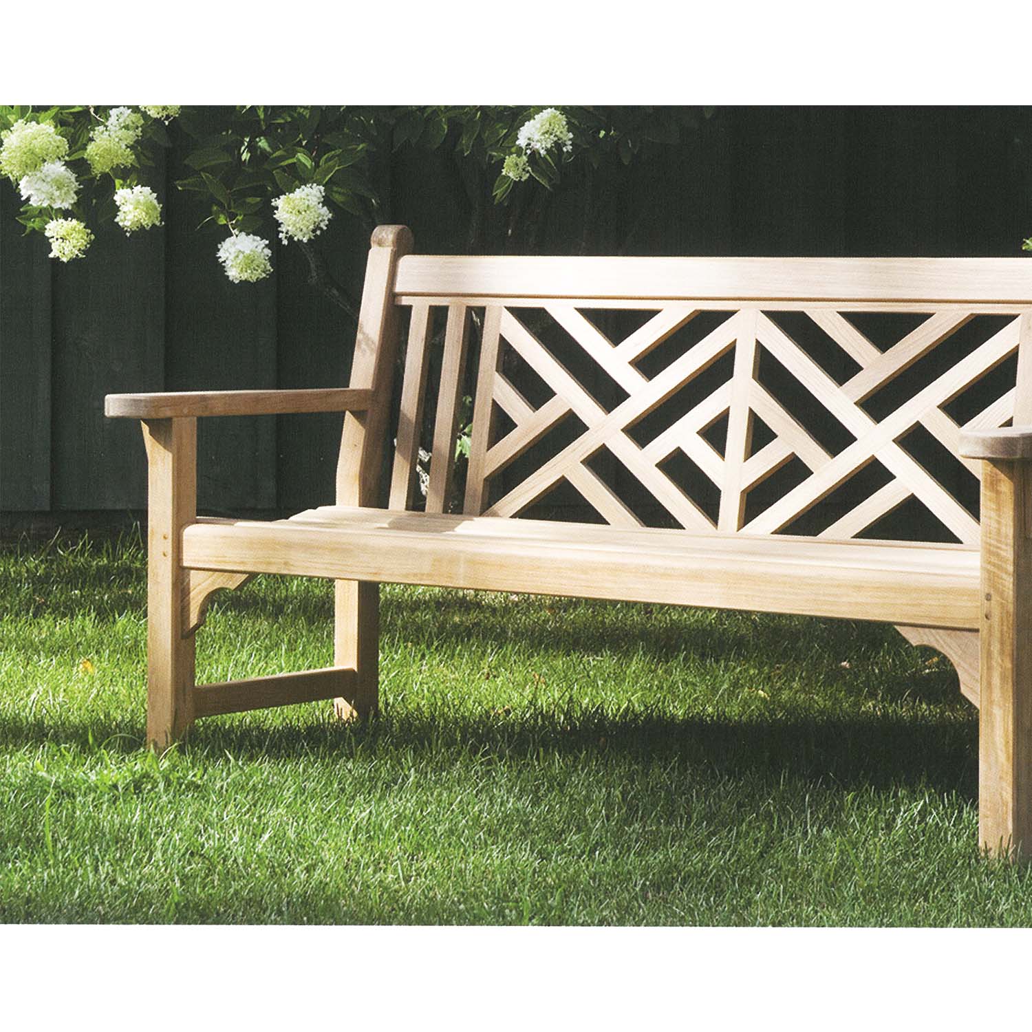 Chippendale Bench - 4ft - Image 2