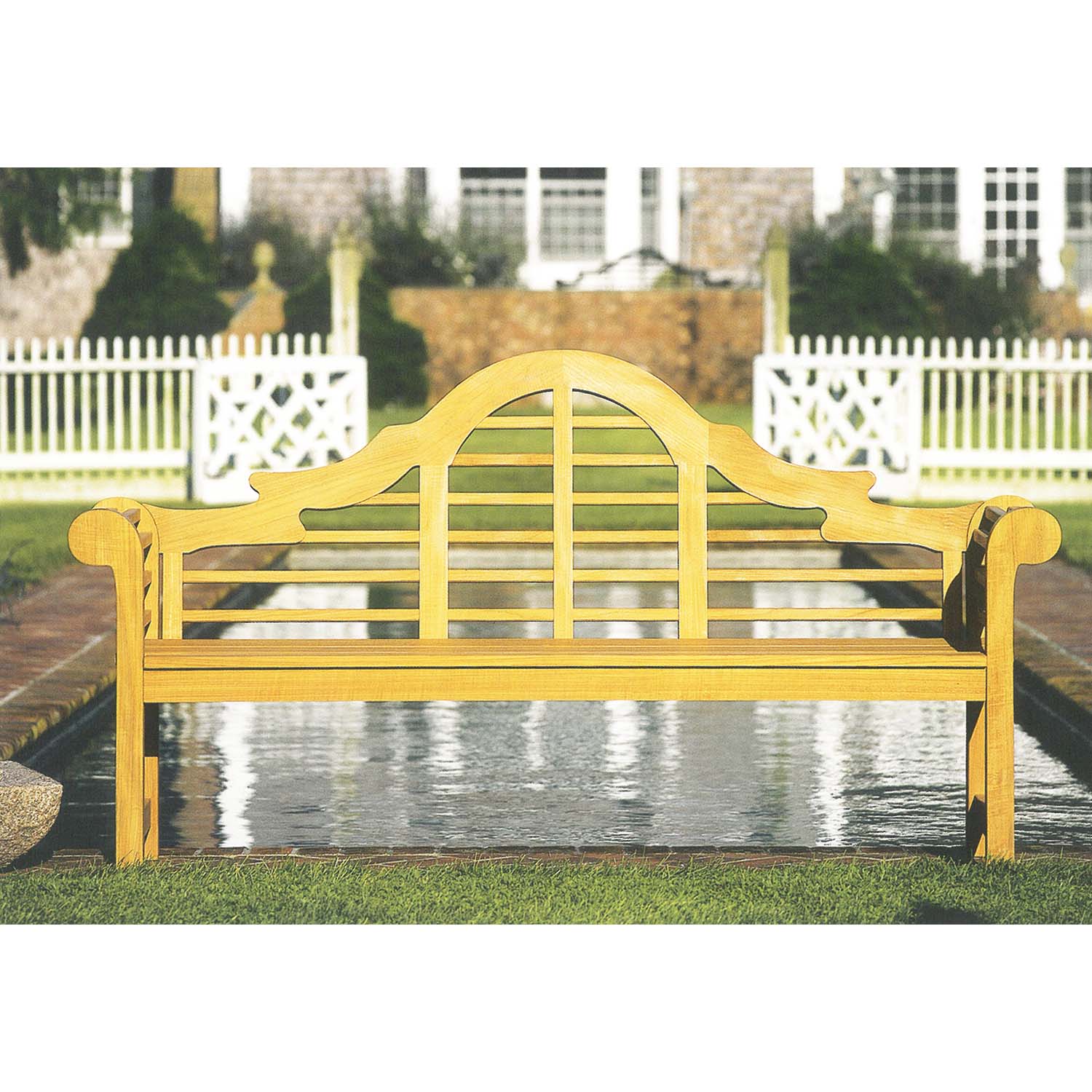 Lutyens Bench - 6ft - Image 2