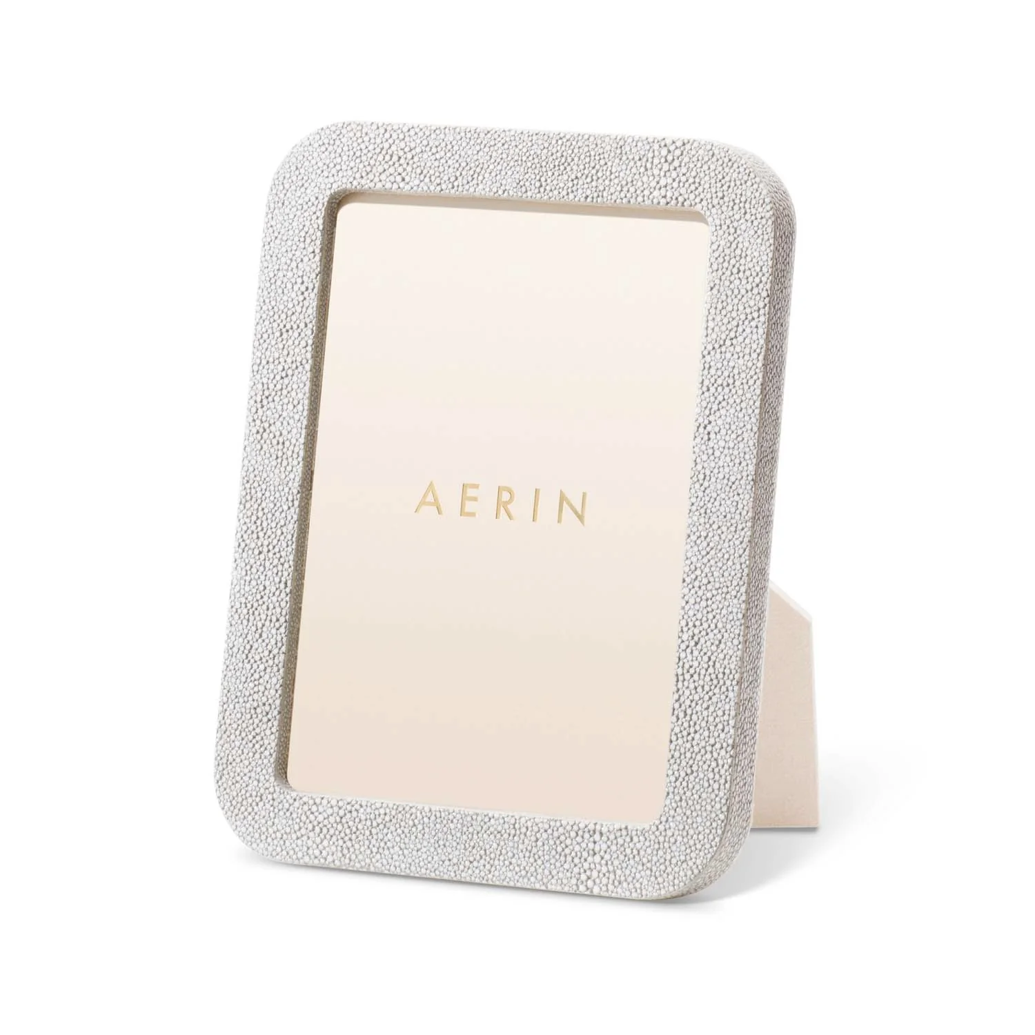 Modern Shagreen Frame Dove - 5"x7"