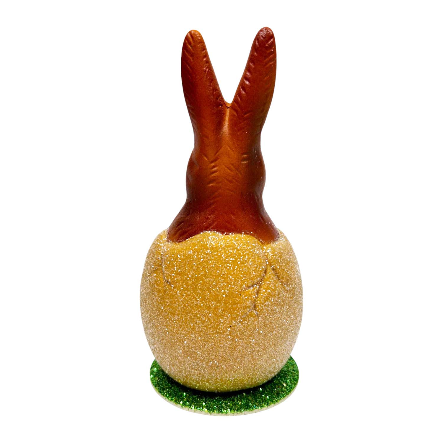 Mini Bunny in Cream Egg Figure - 6.5" Tall - Image 3