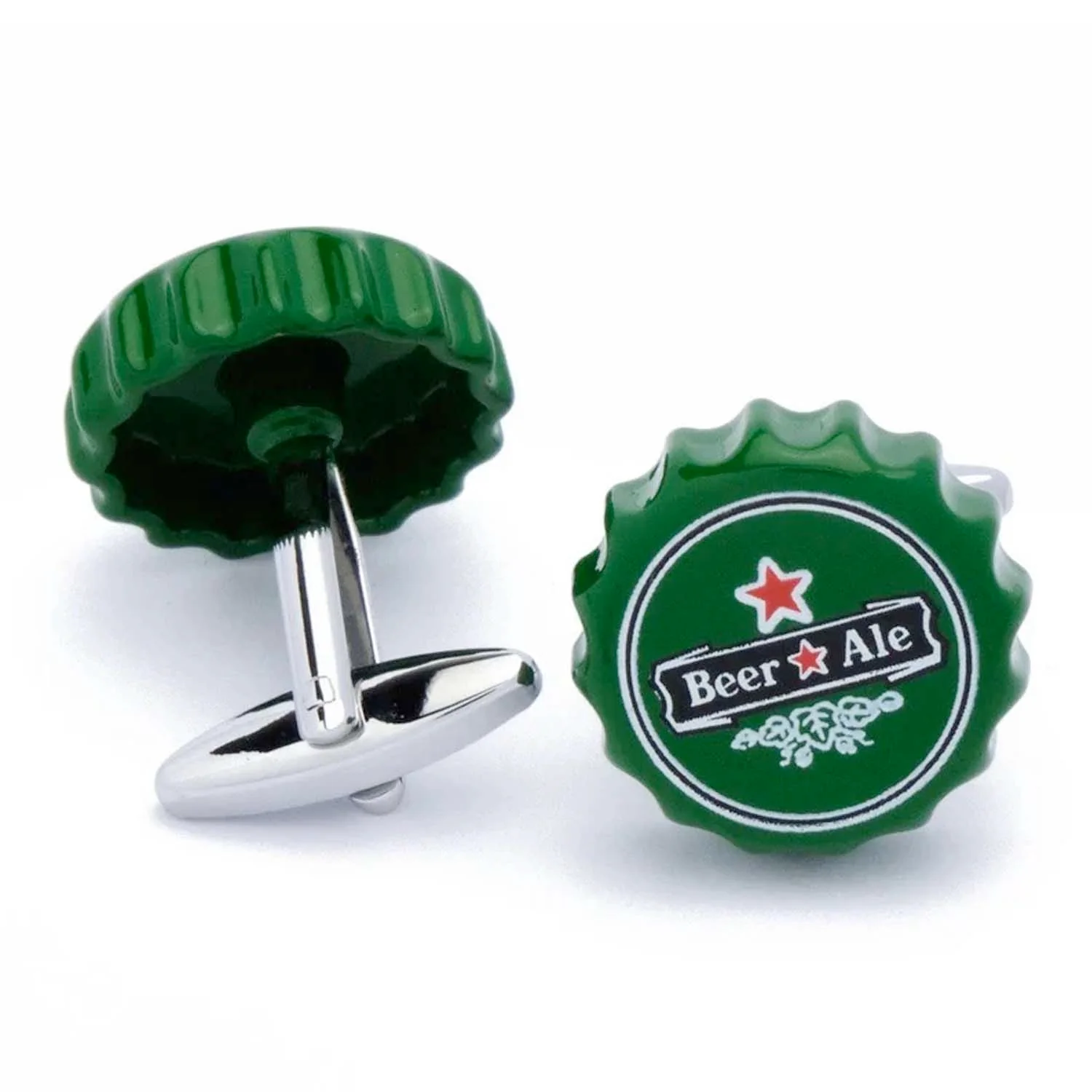 Beer Cap Cufflinks - Image 2