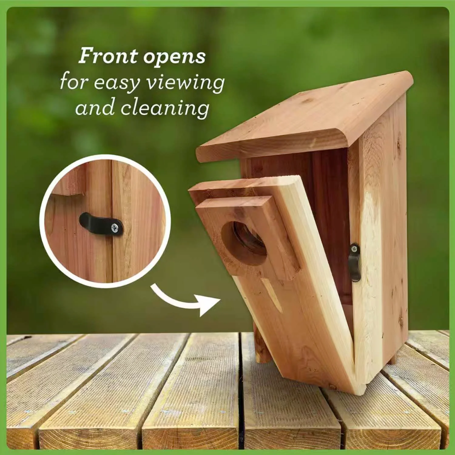 Cedar Bluebird House - Image 2