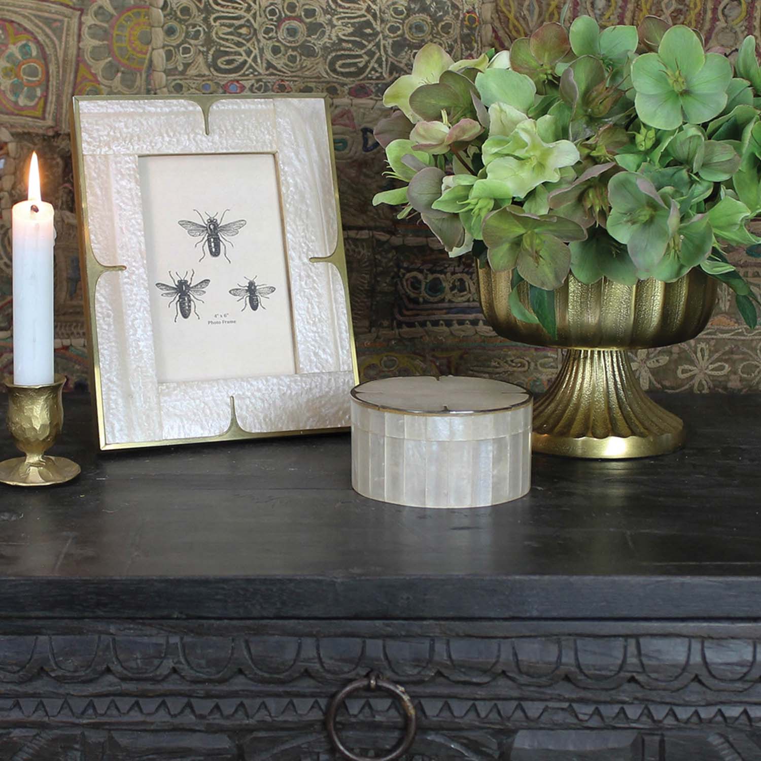 Brass Mop Round Box - Image 2
