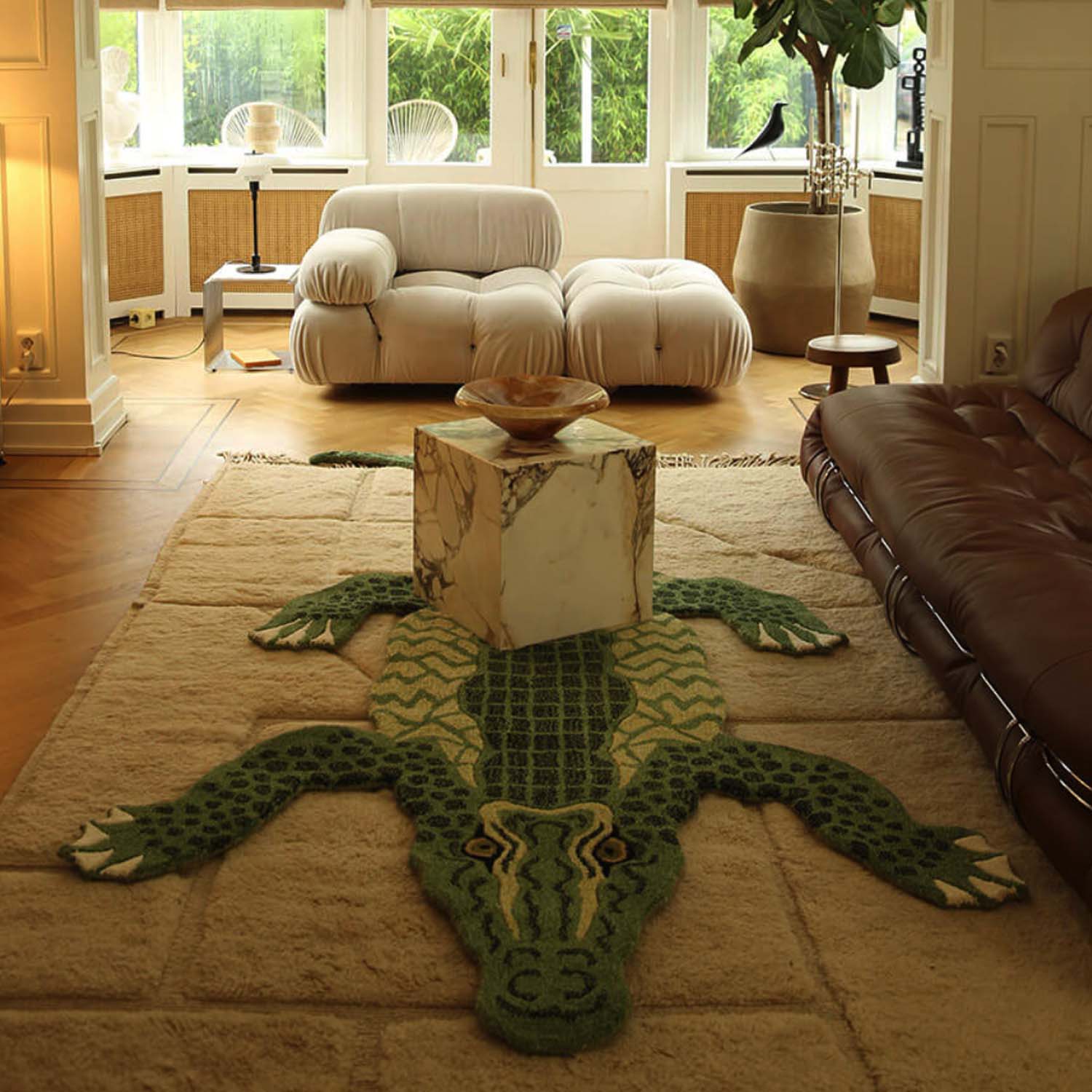 Coolio Crocodile Rug - 118" - Image 2