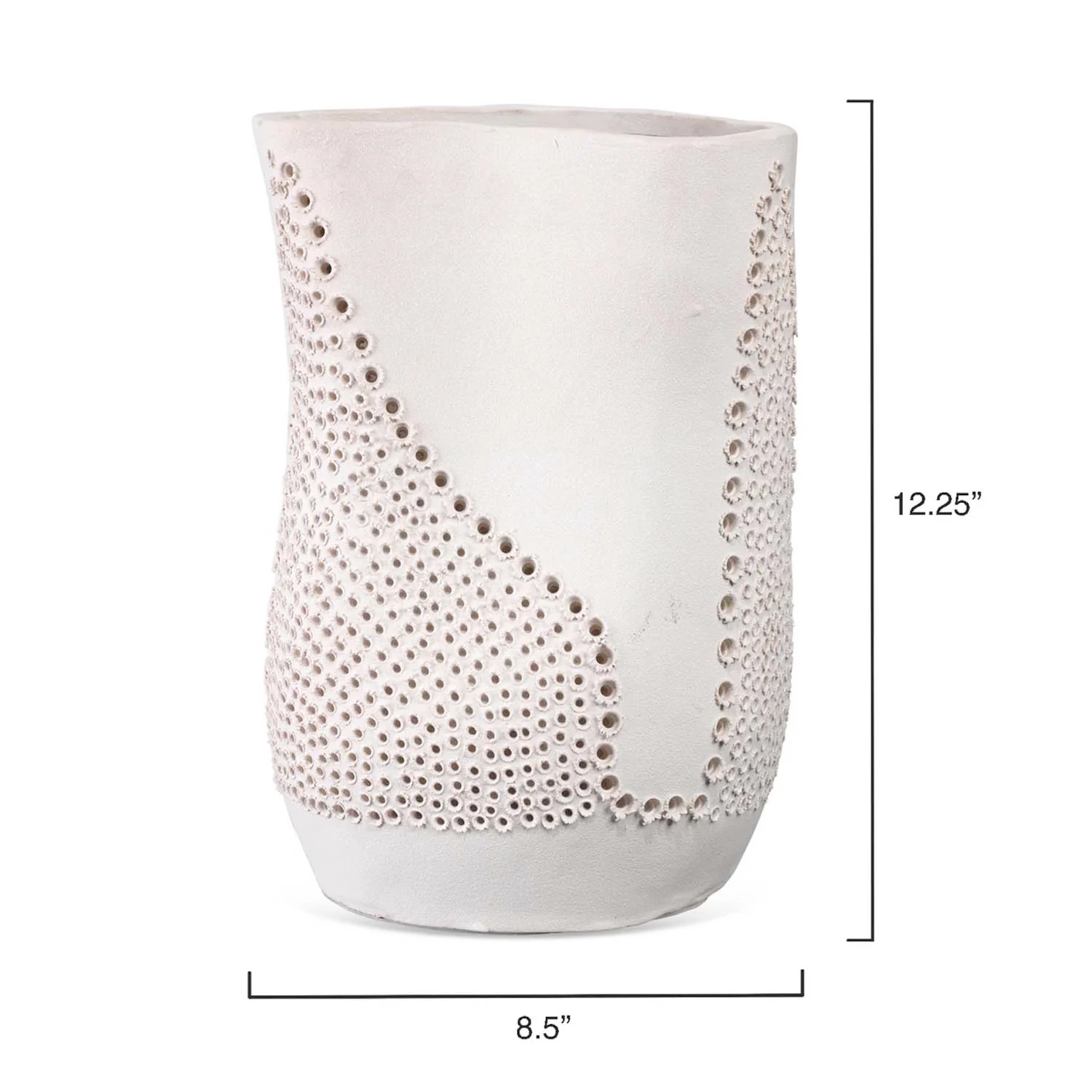 Matte White Moonride Vase - Image 3