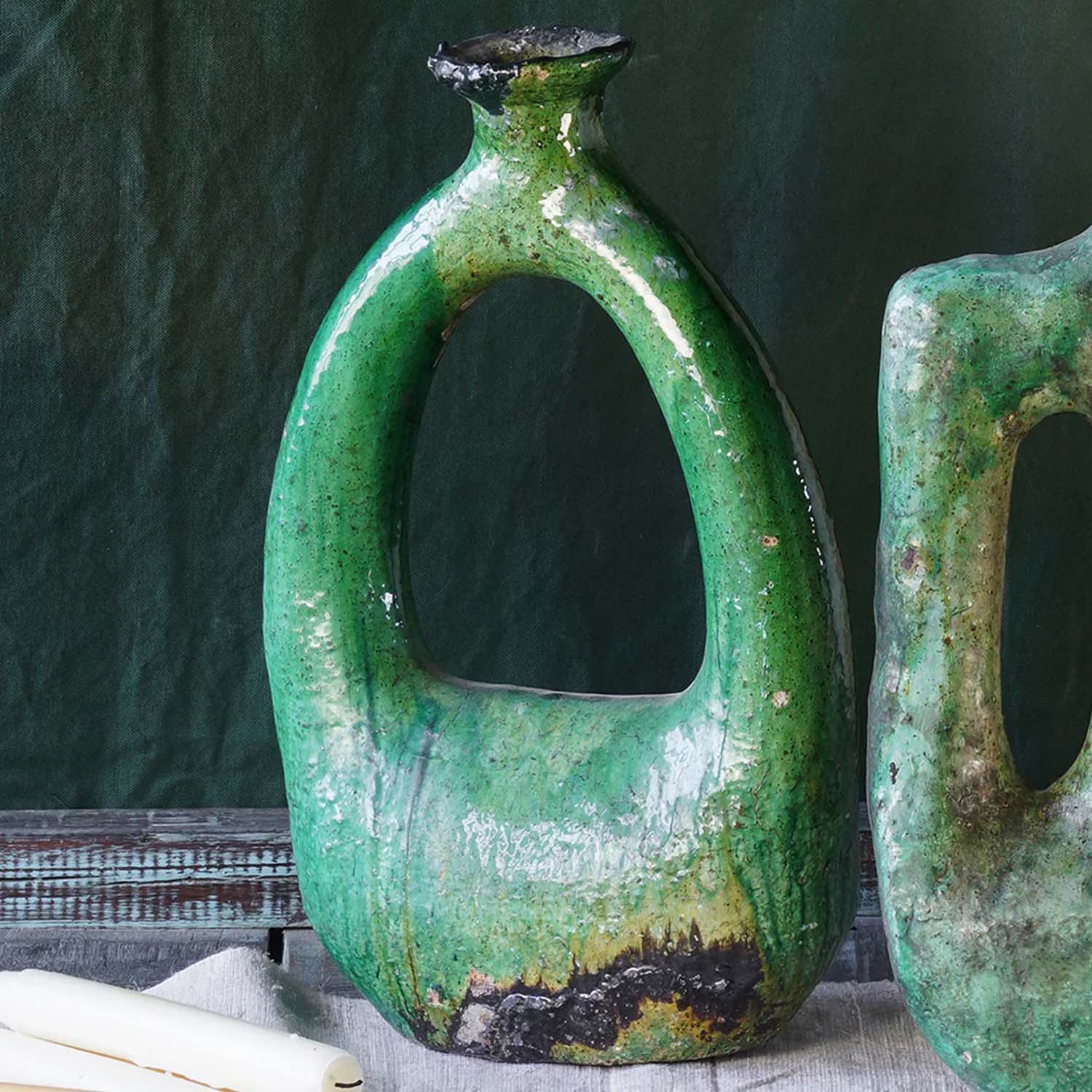 Green Morocco Sculpture - Image 2