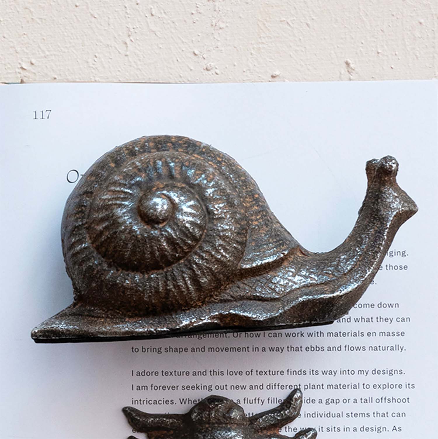 Cast Iron Snail - 3" Tall - Image 2