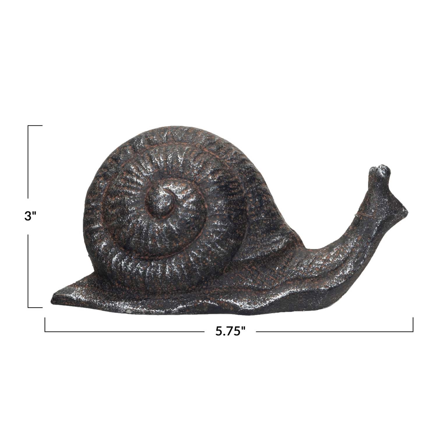 Cast Iron Snail - 3" Tall - Image 3