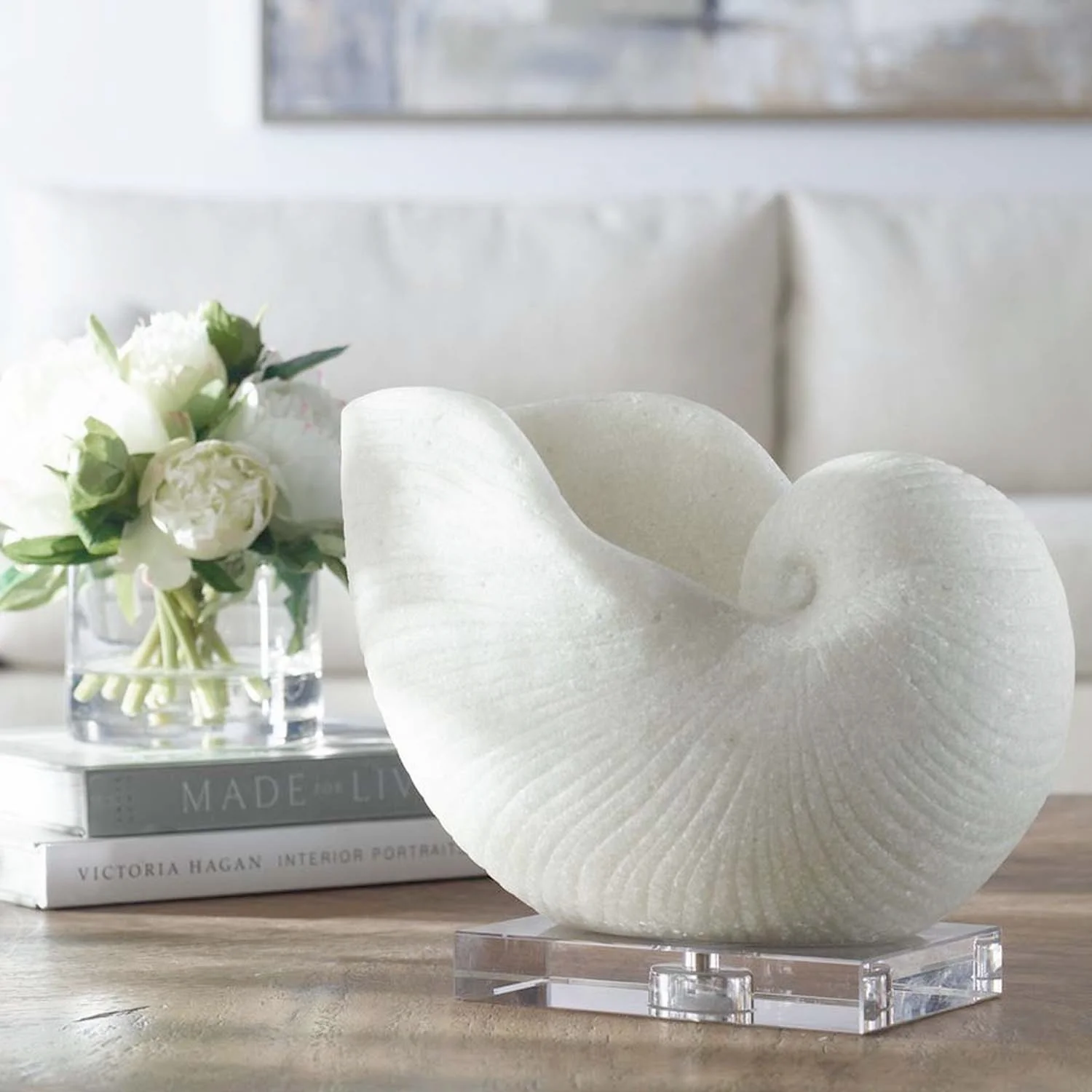 Nautilus Shell Sculpture - Image 2