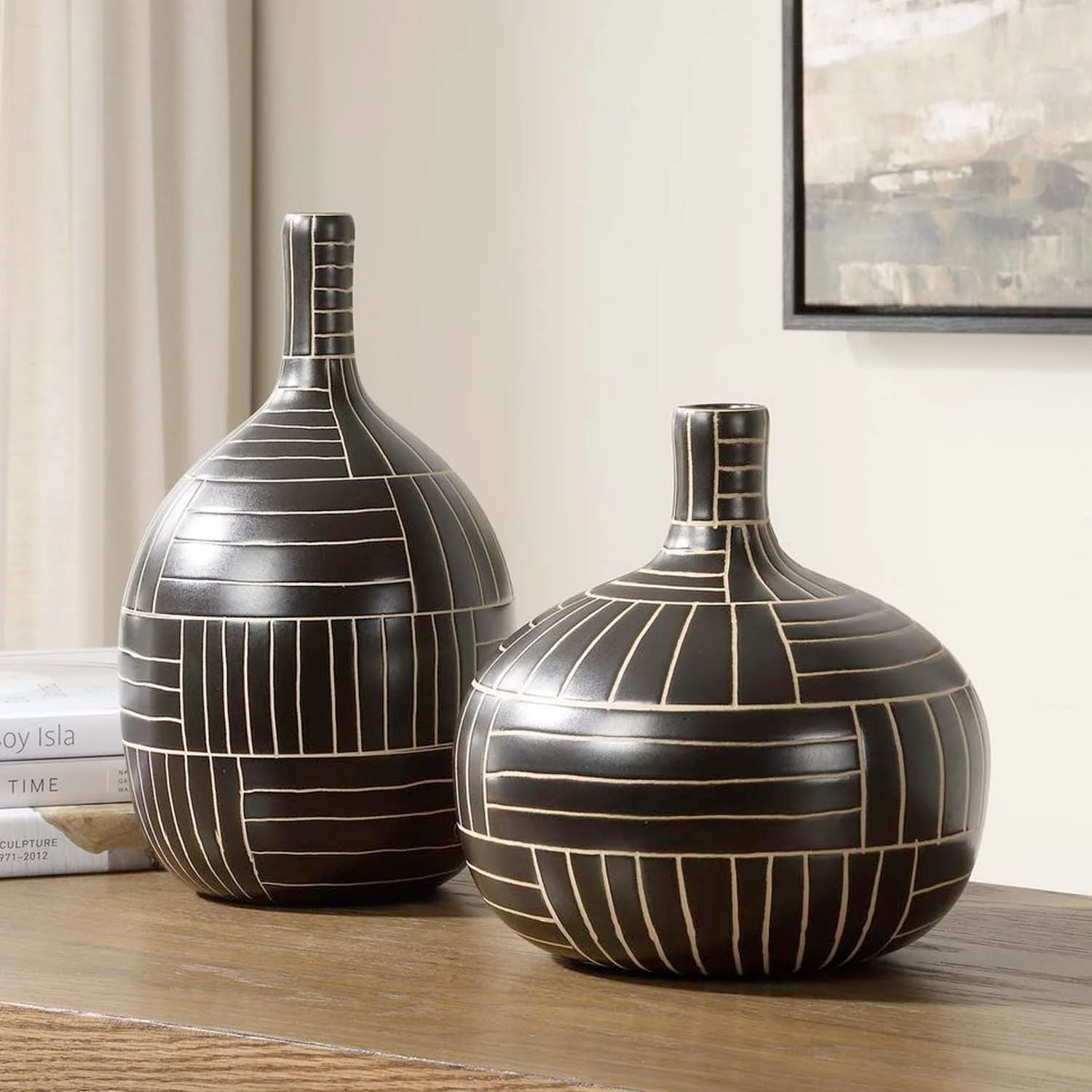 Graphite Stride Vase - Large - Image 2