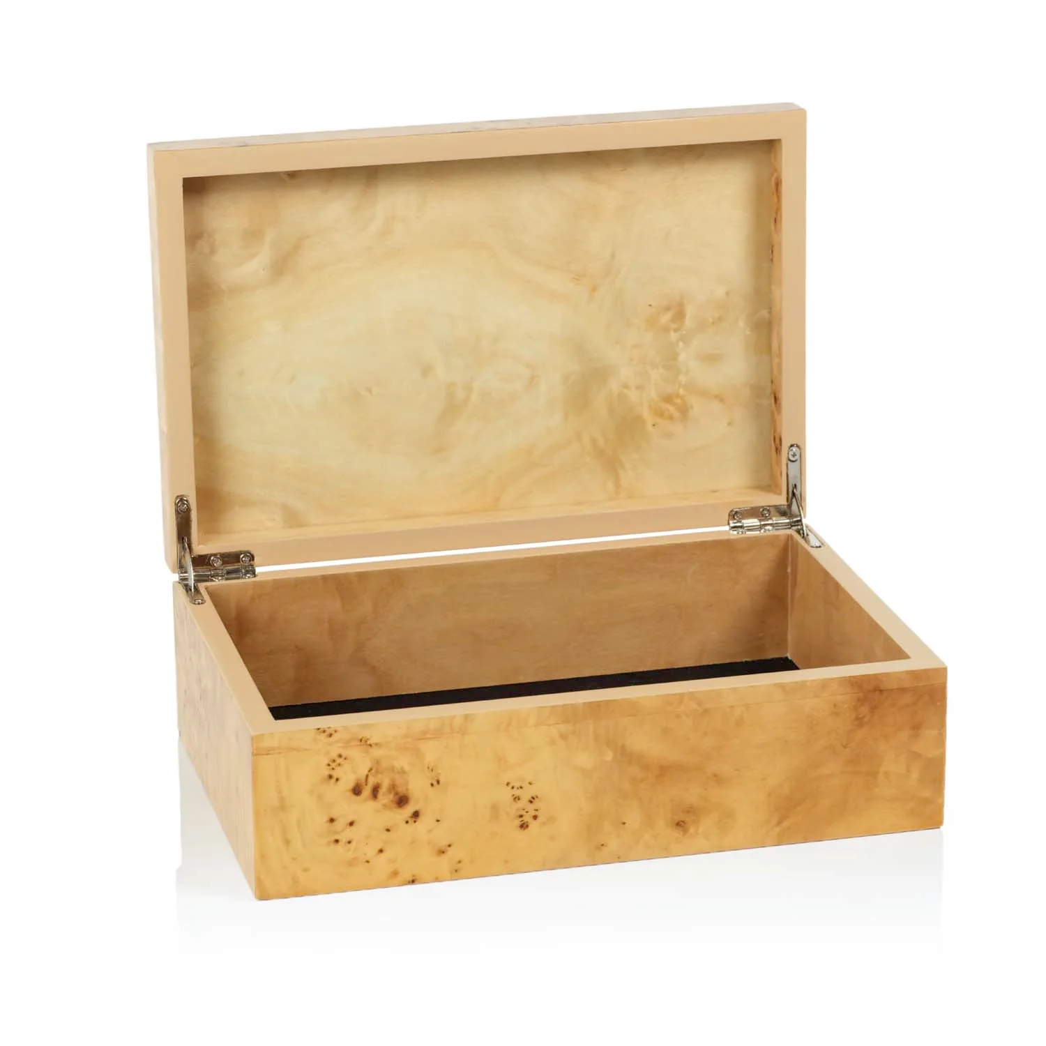 Leiden Burl Wood Box - 10" - Image 2