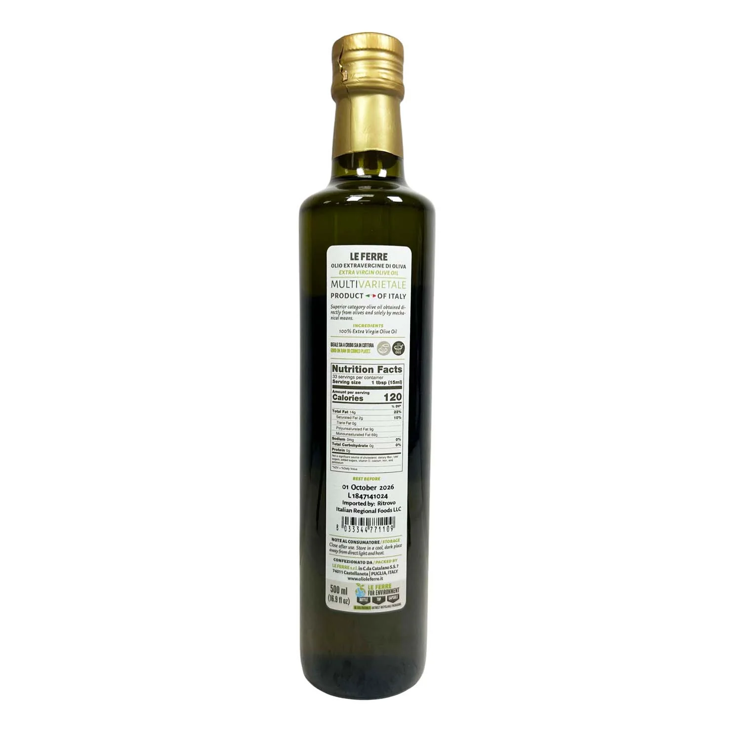 Roger's Gardens Extra Virgin Olive Oil - 45 fl. oz. - Image 2