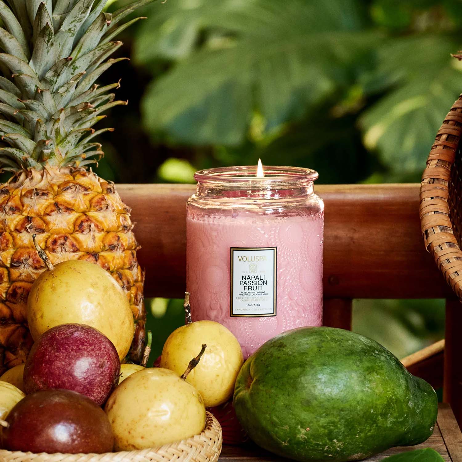Napali Passion Fruit Jar Candle - 18oz - Image 2
