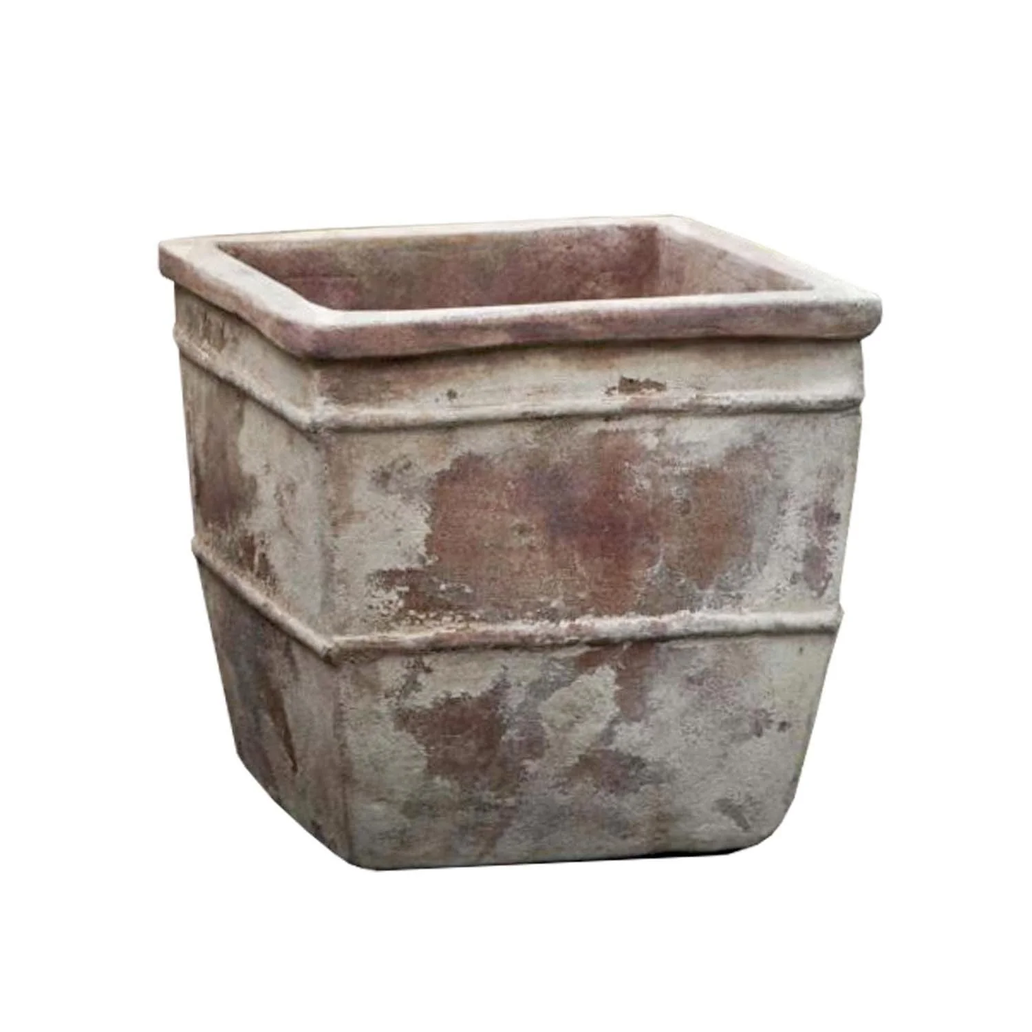 Antico Terra Cotta Square Planter - Image 3